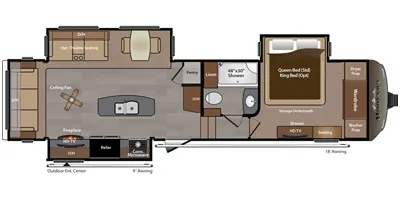 2016 Keystone Montana 3160RL - Photo 3