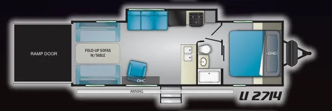 Heartland Lithium 3116 floor plan