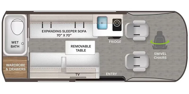 2027 Thor Motor Coach Tranquility 19A - Photo 3