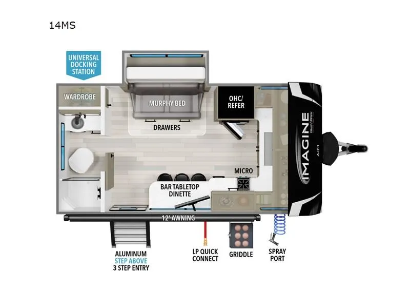 2025 Grand Design Imagine AIM 14MS - Photo 3