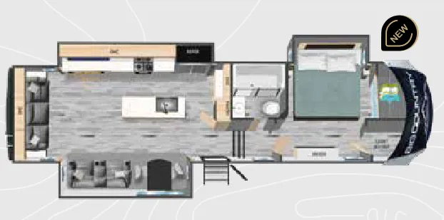 Heartland Big Country 3200RLK floor plan