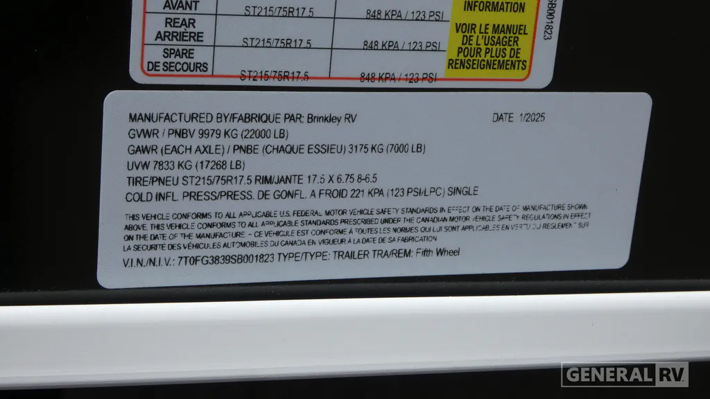 2025 Brinkley Model G 3250, Photos photo 45