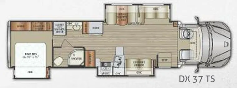 Dynamax Corp DX3 37TS floor plan