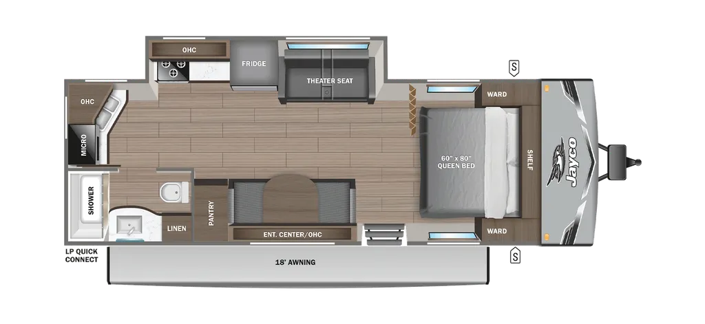 2027 Jayco Jay Flight 225MLSW floor plan