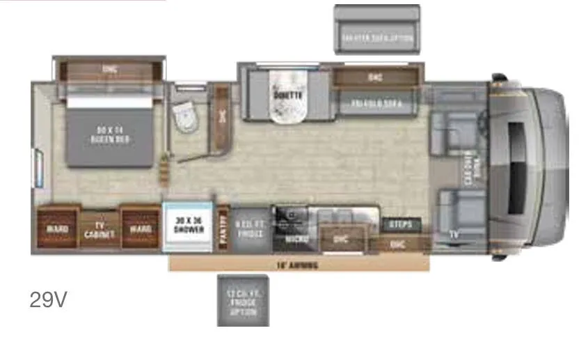 Entegra Coach Esteem 29V floor plan