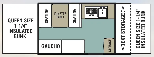 Forest River Viking Epic 2108ST floor plan
