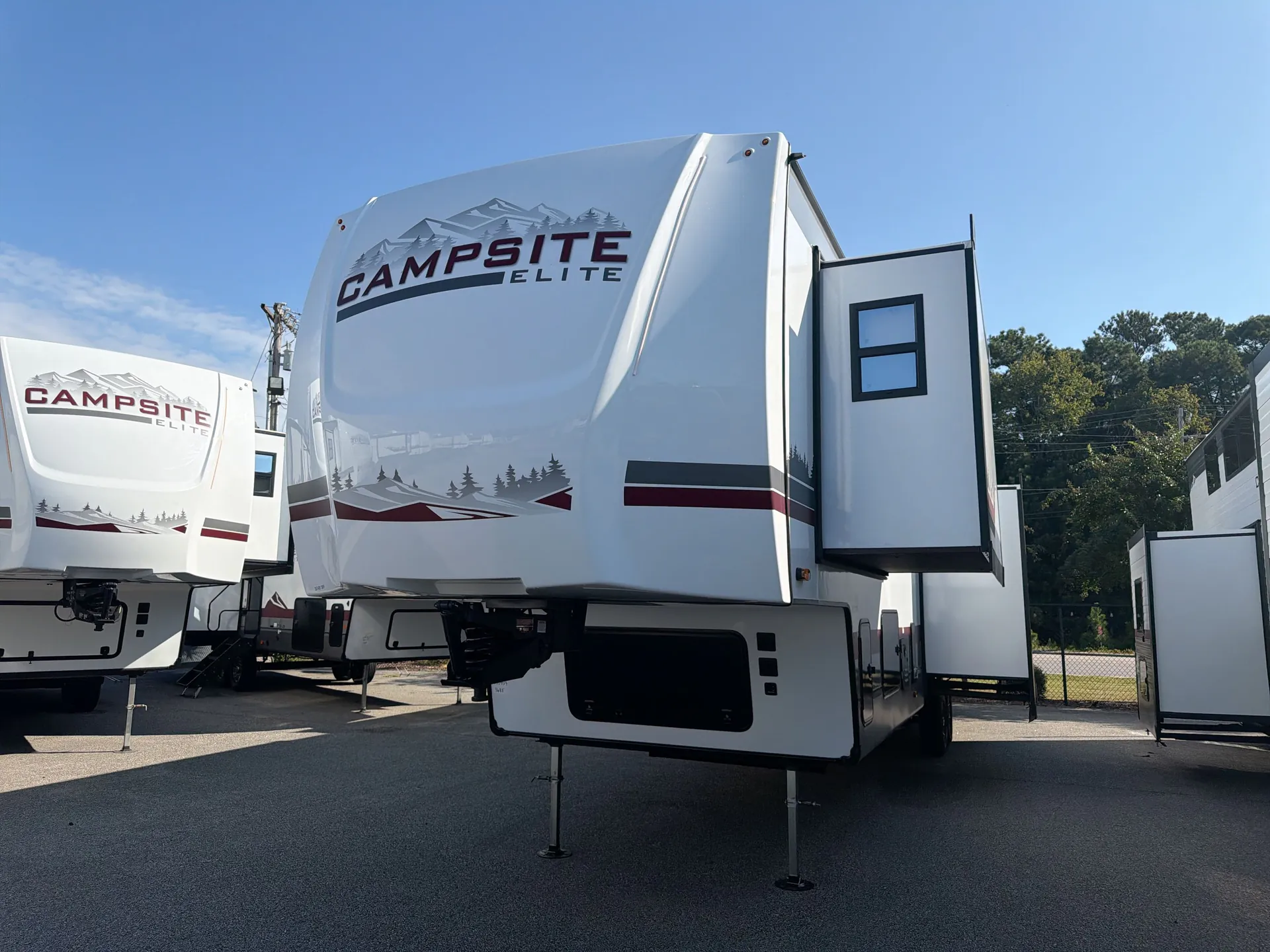 2027 Forest River Campsite Elite 36RF — campside