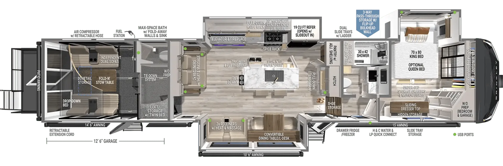 Brinkley Model G 4100 floor plan