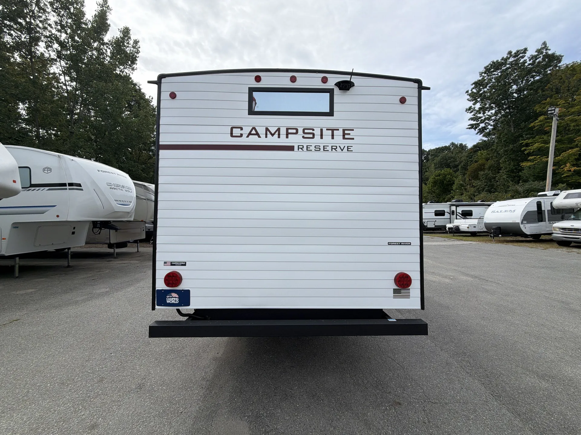 2027 Forest River Campsite Reserve 29TJ — backside