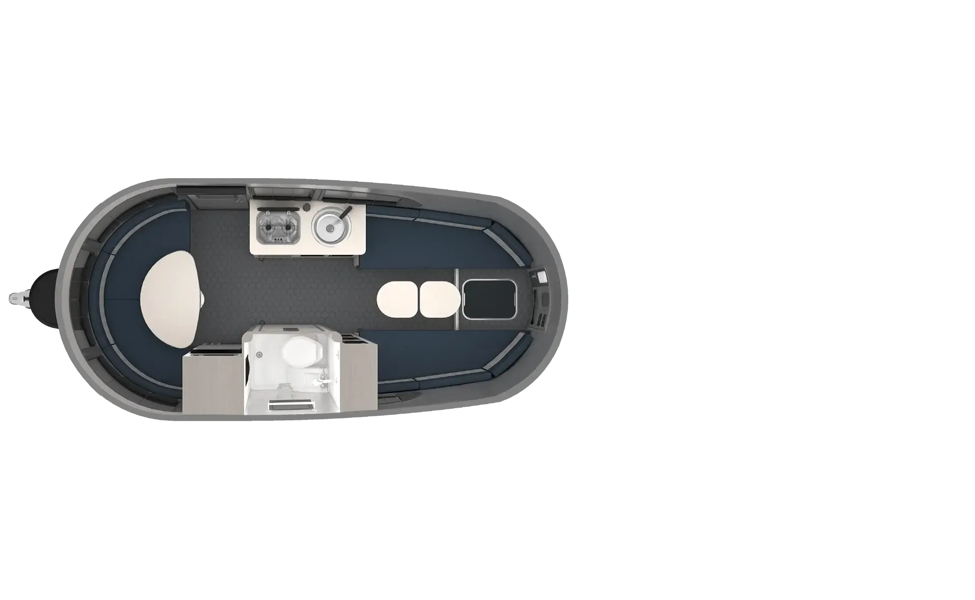 Airstream Basecamp 20X floor plan