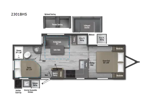 2023 Winnebago Minnie 2301BHS - Photo 3
