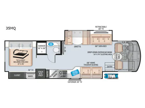 2021 Thor Motor Coach Challenger 35MQ, Photos photo 2