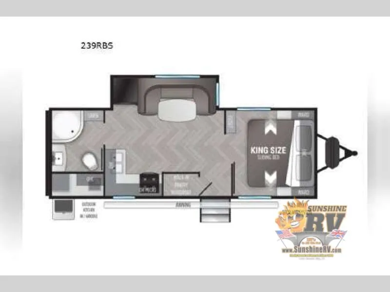 2022 Cruiser RV Shadow Cruiser 239RBS - Photo 3