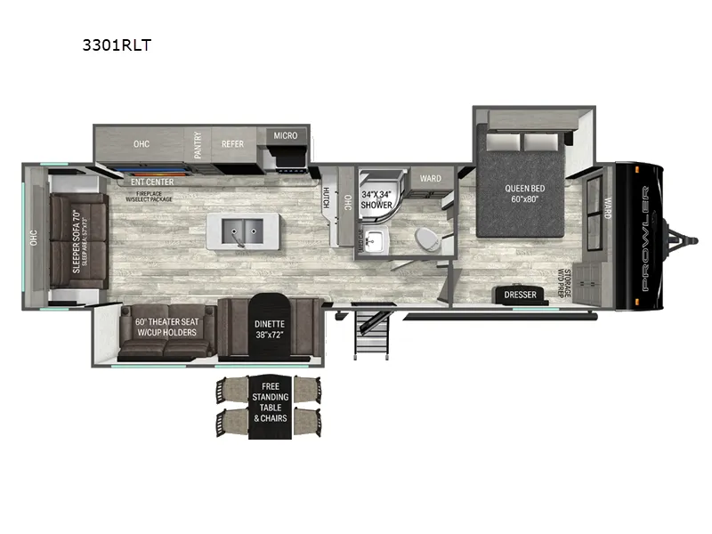 2026 Heartland Prowler 3301RLT - Photo 3