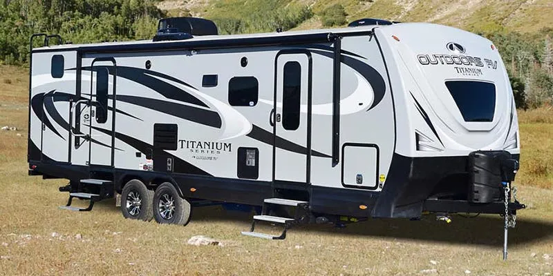 Outdoors RV Titanium Series Timber Ridge 22FQS exterior