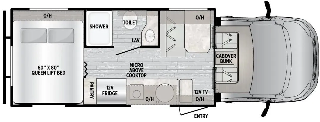 East to West Alita 22NF floor plan