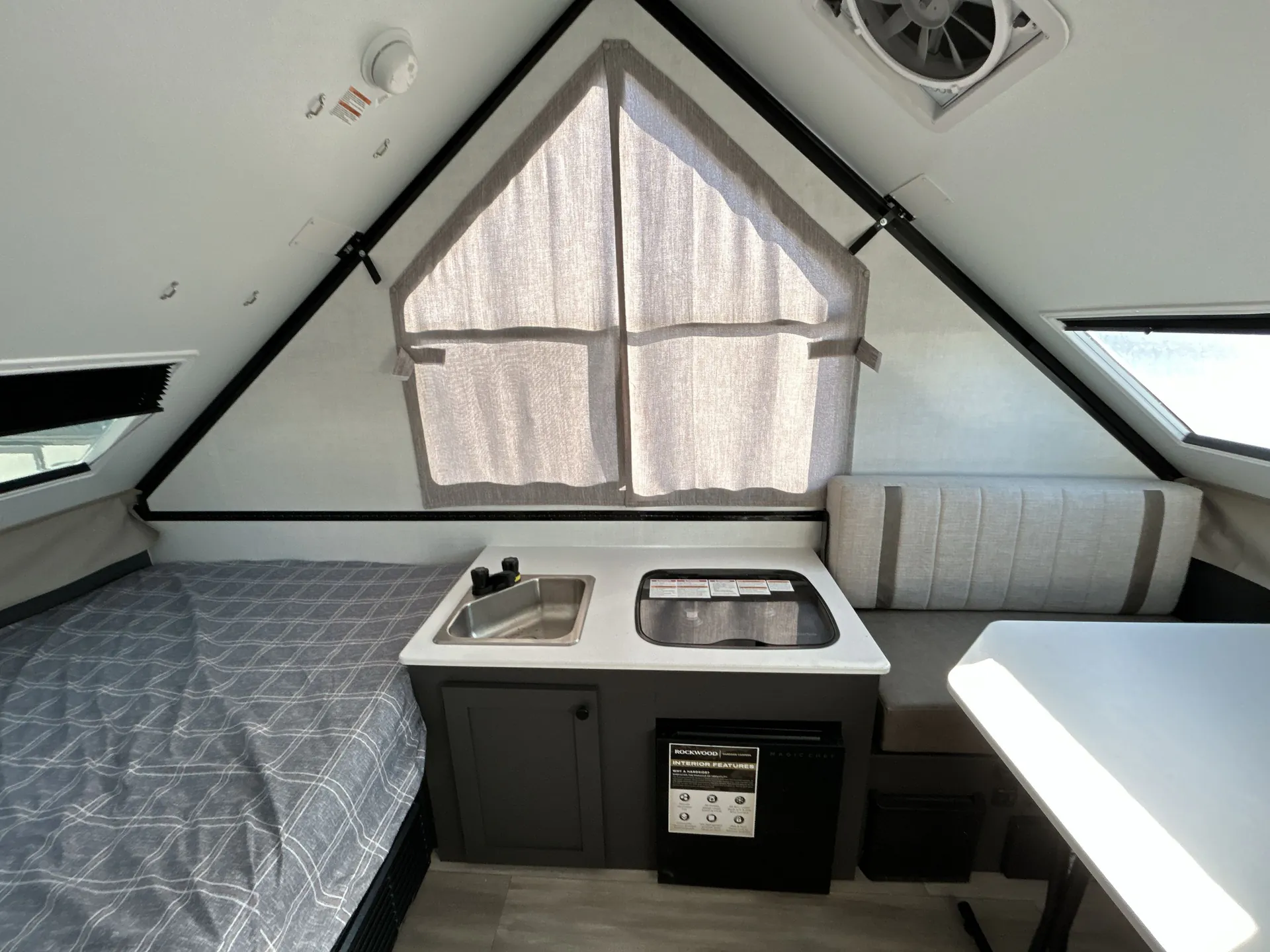 2026 Forest River Rockwood Hard Side A122S — campside