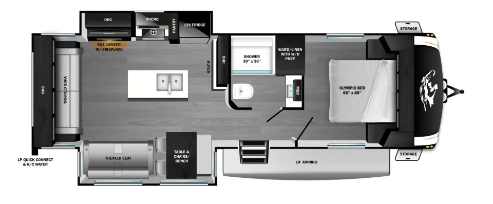 2026 Open Range RV Roamer Light Duty 29RLTS - Photo 3