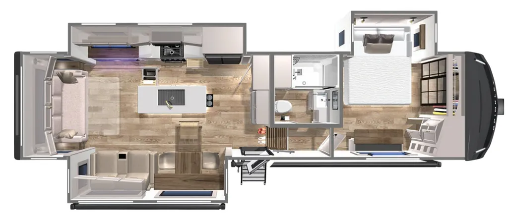 2024 Brinkley Model Z 3100 floor plan