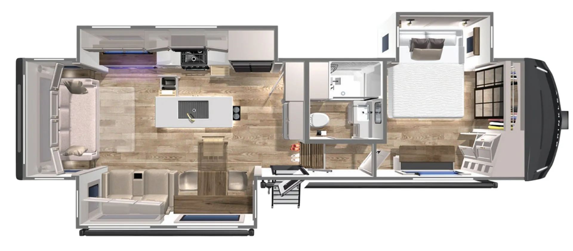 2024 Brinkley Model Z 3100 - Floor plan