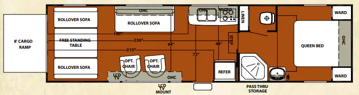 Forest River Cherokee Wolf Pack 295WP exterior