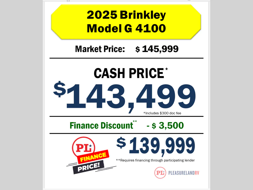 2025 Brinkley Model G 4100, Photos photo 3