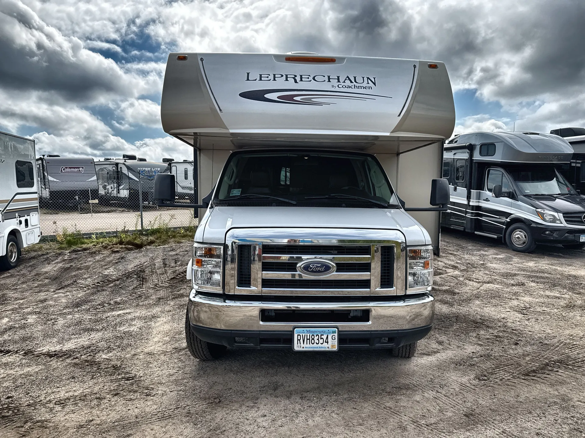 2017 Coachmen Leprechaun 260DS — front