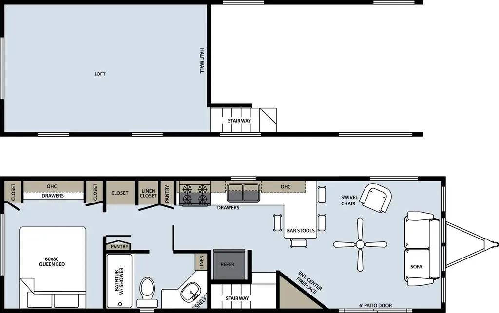 2027 Forest River Quailridge Summit 39ASL-S floor plan