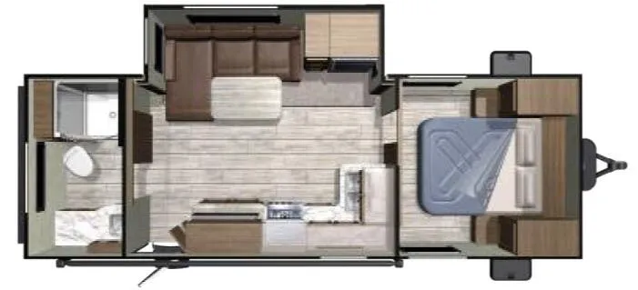 Highland Ridge Open Range Conventional OT21RBS floor plan