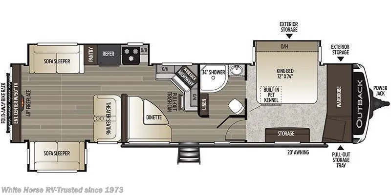 2019 Keystone Outback 341RD - Photo 3