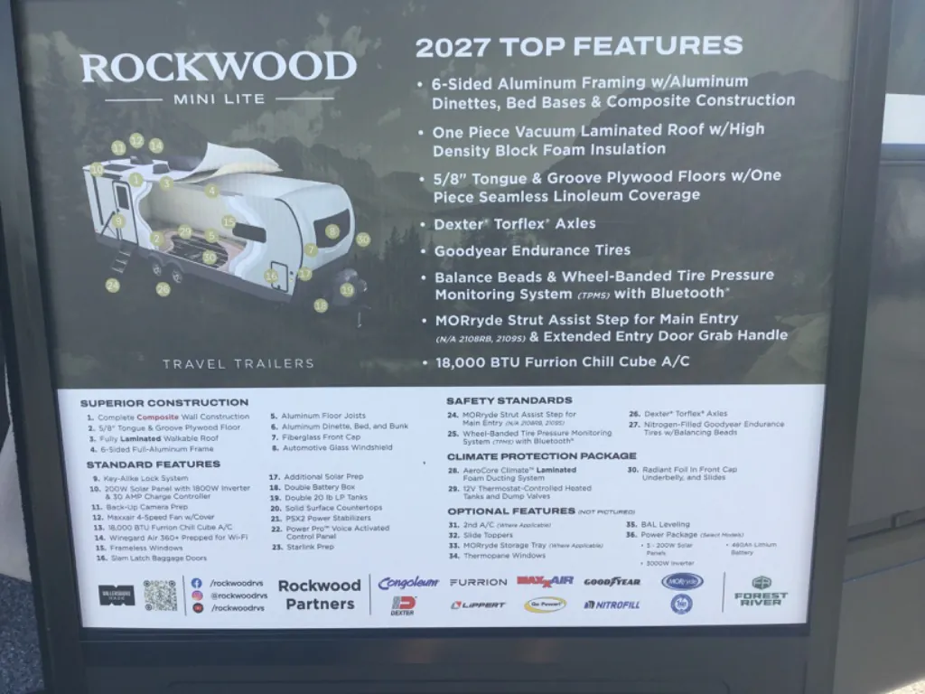 2027 Forest River Rockwood Mini Lite 2509S, Photos photo 31