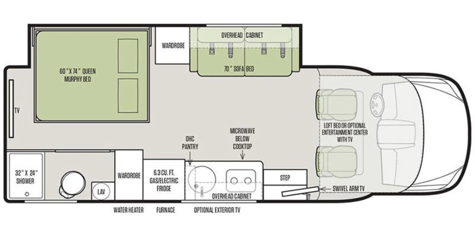 2019 Tiffin Wayfarer 24 FW dealer photo 1 from Camping World