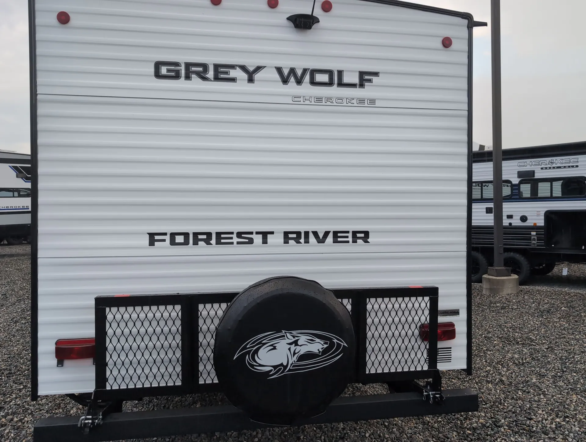 2027 Forest River Cherokee Grey Wolf 29QB — backside