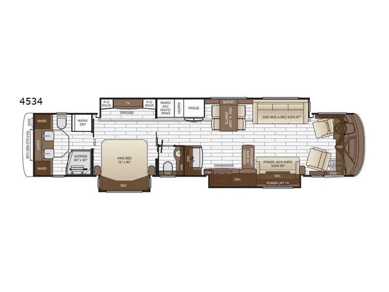 2018 Newmar King Aire 4534 - Photo 2