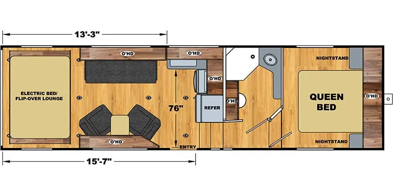 Eclipse Iconic 2816CKG floor plan