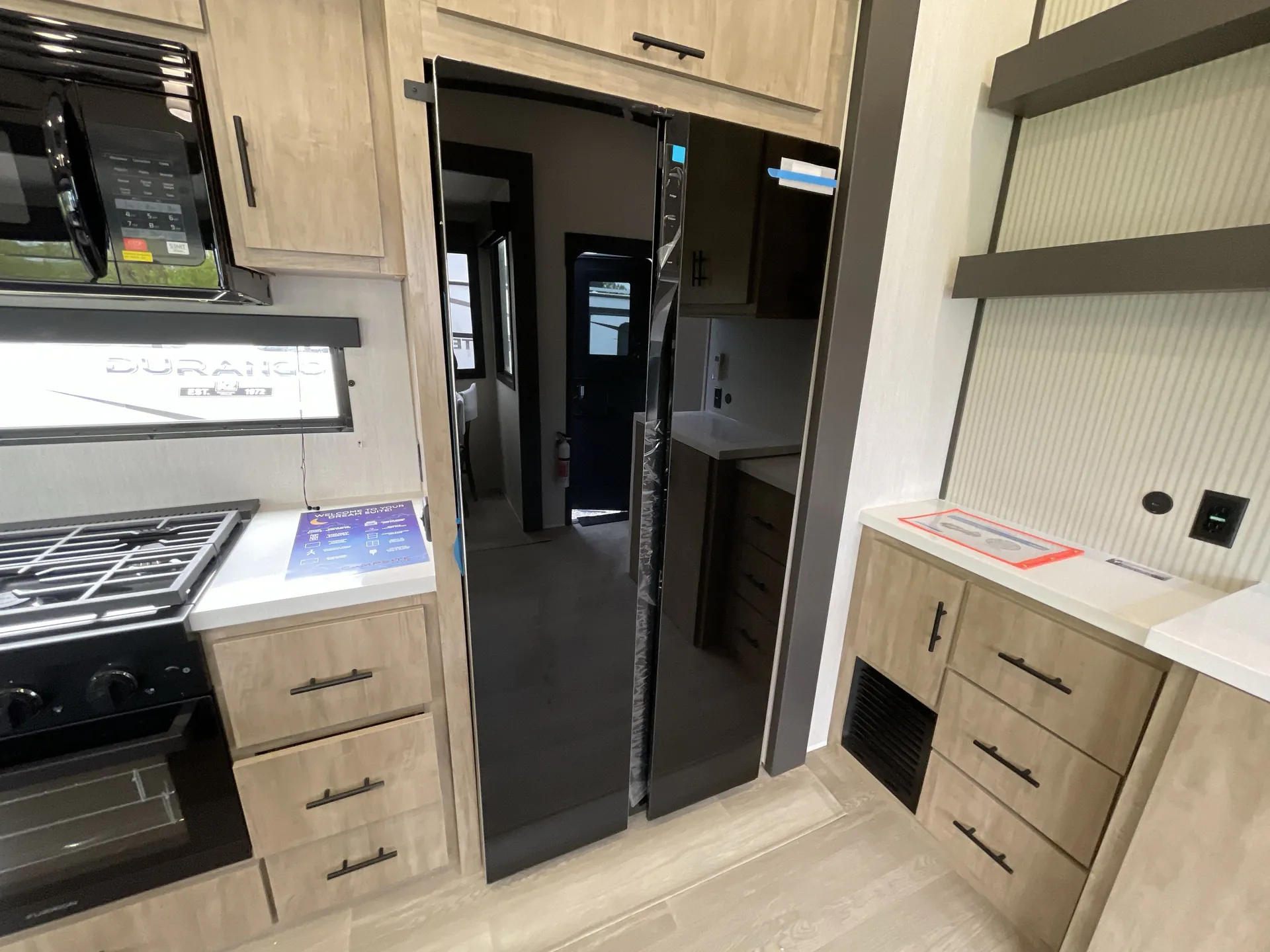 2026 Forest River Campsite Elite 32BAM — fridge