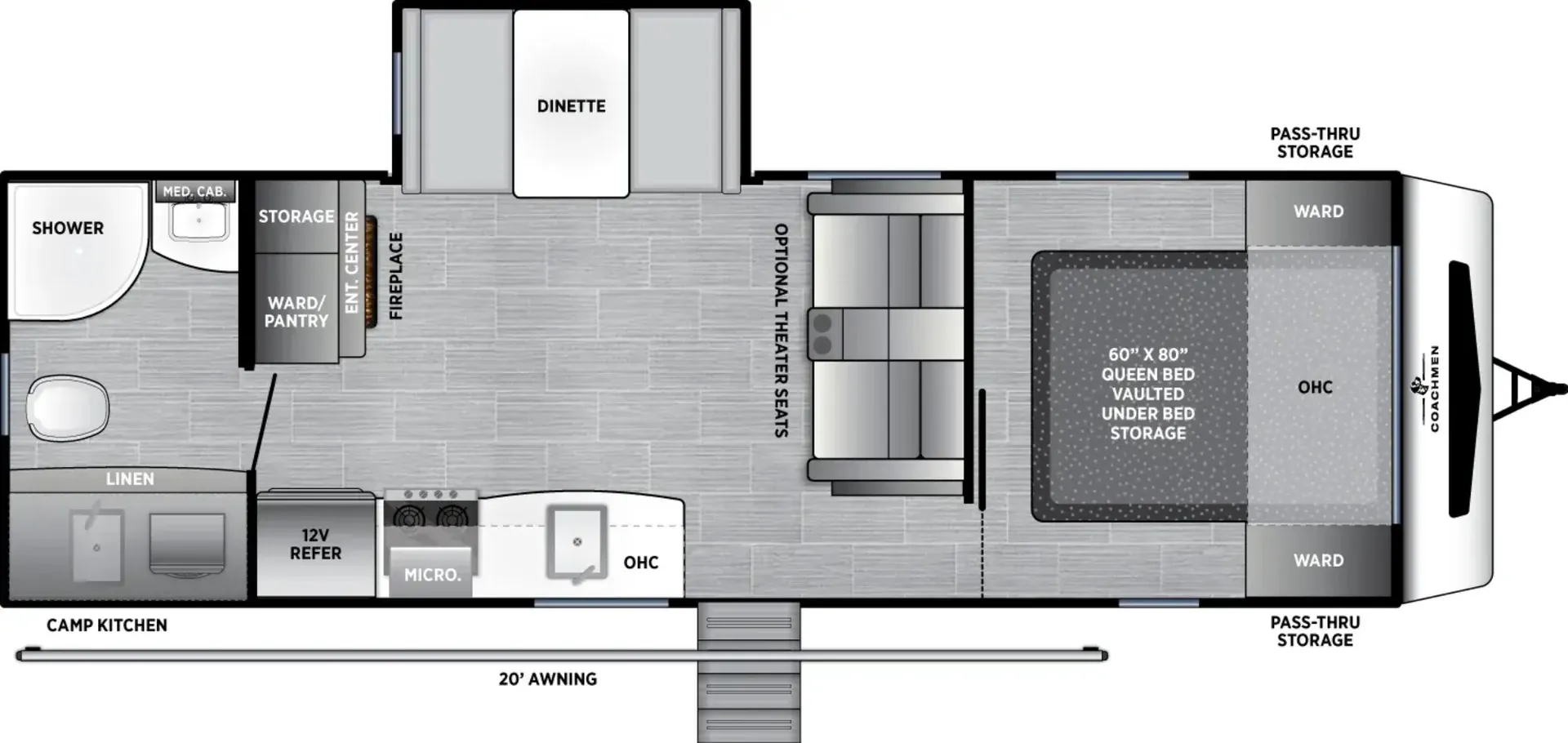 2022 Coachmen Freedom Express Ultra Lite 252RBS - Photo 3