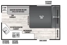 Coachmen Clipper MAX floor plan