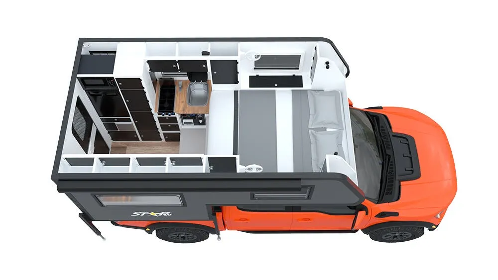 Star RV Comet BASE floor plan