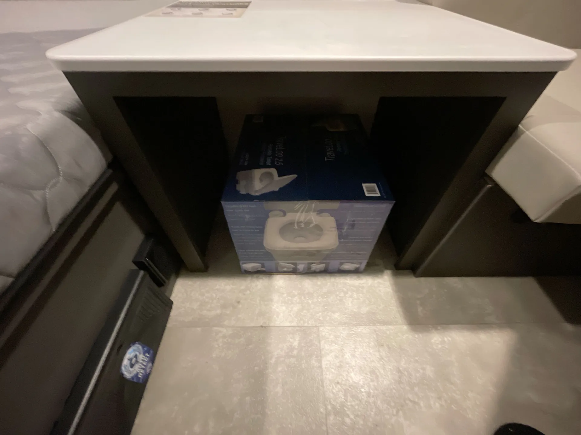 2026 Forest River Rockwood Off The Ground 19OTG — fridge open