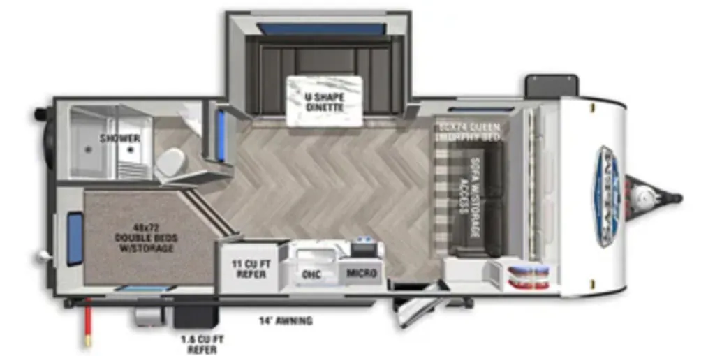 2023 Forest River Salem 178BHSK dealer photo 2 from Family RV