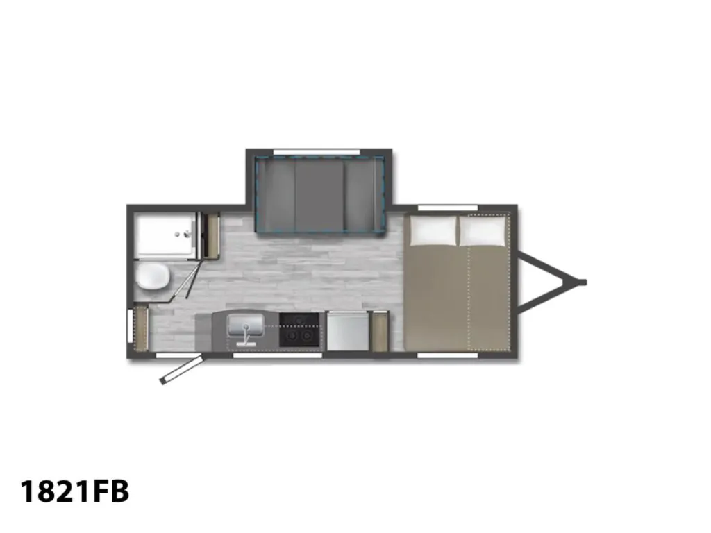 2025 Winnebago Micro Minnie 1821FB - Photo 3