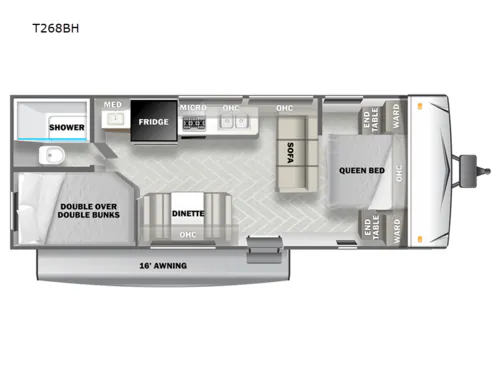 2022 Forest River Wildwood Select 268BH - Photo 3