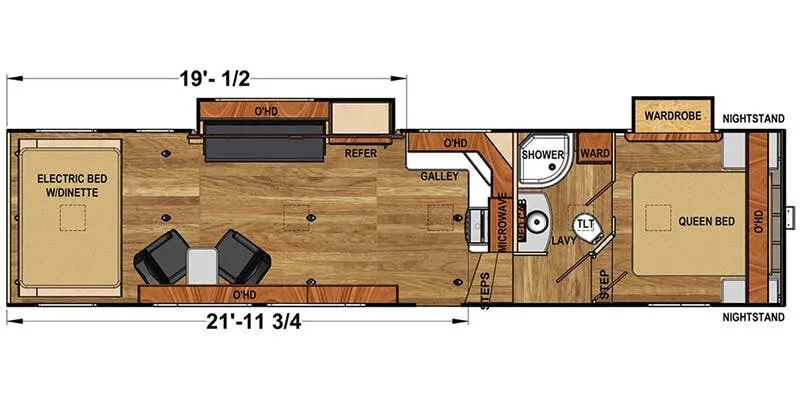 Eclipse Attitude Platinum 3322SAG floor plan