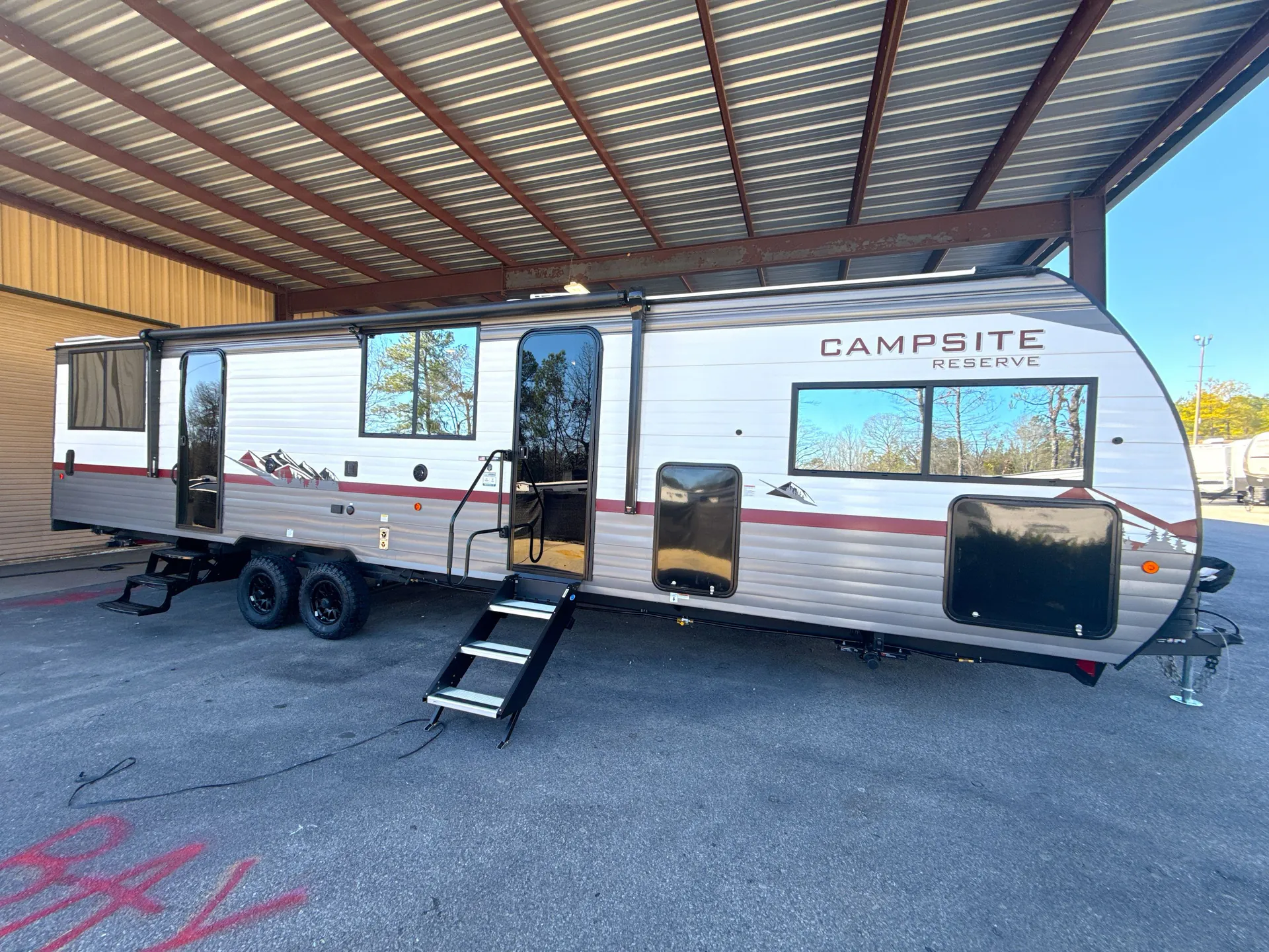 2026 Forest River Campsite Reserve 28SW — campside