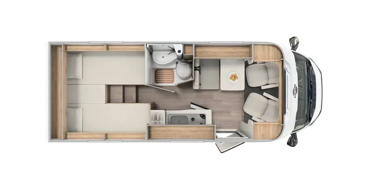 Carado V-Series V337 floor plan