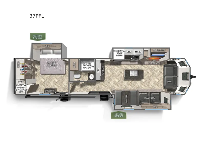 2024 Forest River Puma Vista 37PFL - Photo 3