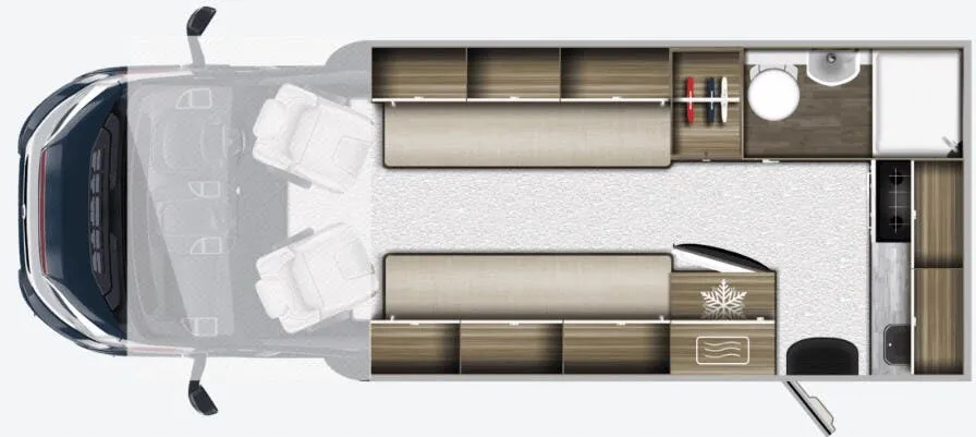 Auto-Trail Imala 615 floor plan