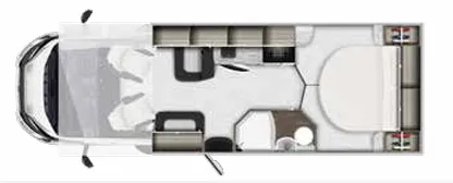 Auto-Trail Expedition C71 floor plan