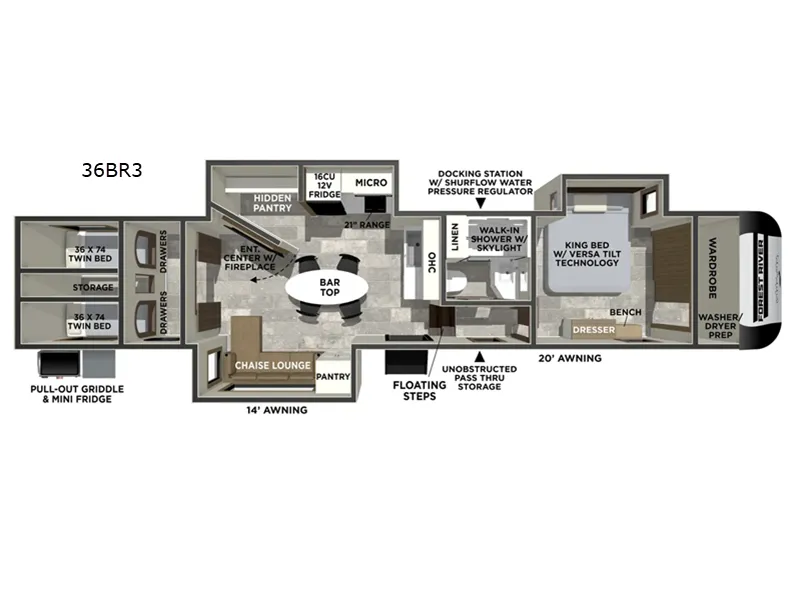 2026 Forest River Impression 36BR3 - Photo 3